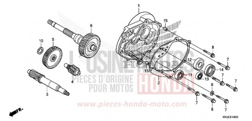 BOITE DE VITESSES FES125AC de 2012
